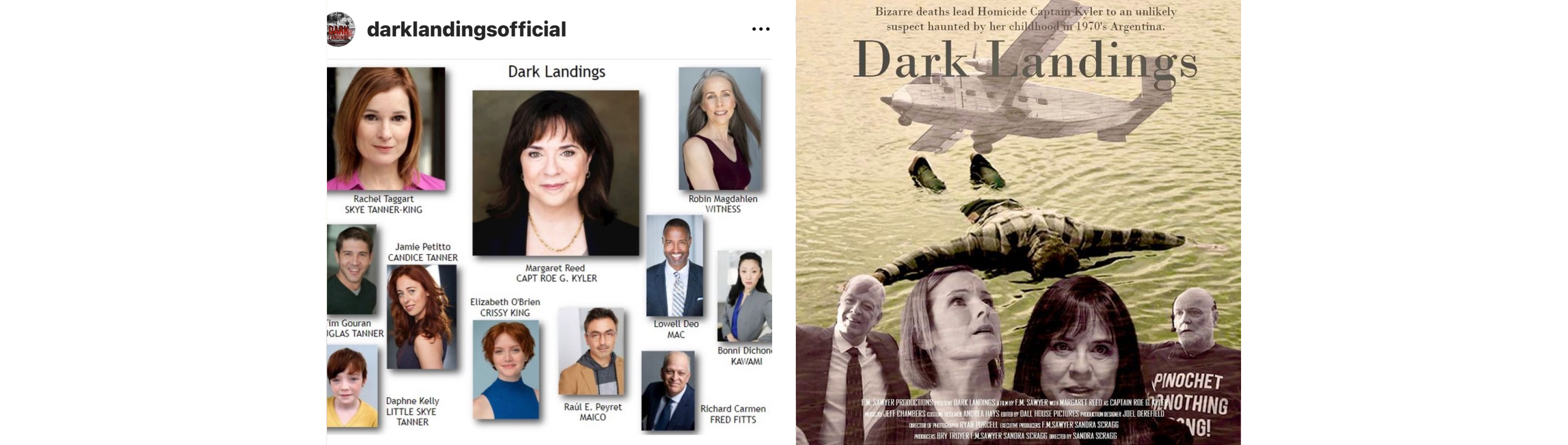 Characters, Cast, and Crew Banner